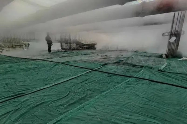“蒸科技”首次亮相濟南地鐵，冬季混凝土砂漿低溫施工也不怕！